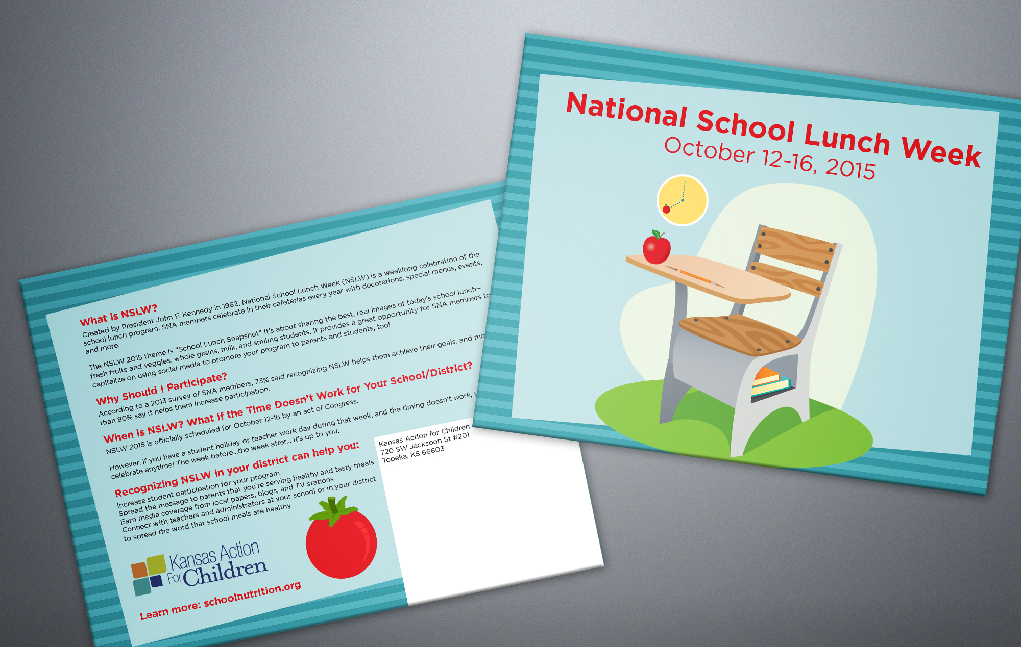 national school lunch week mailer